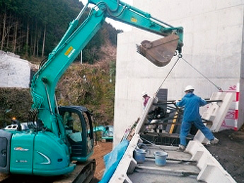 町道竹ノ谷線道路改良工事