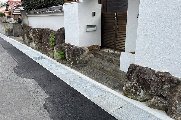 PC4‐V、プレキャスト基礎板（多治見市平野町地内）