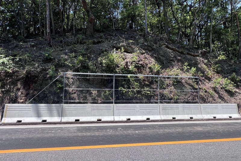 SRフェンス（愛知県豊田市松平町地内）