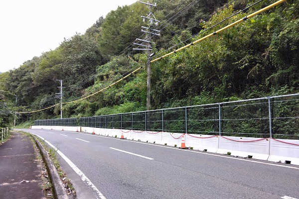 SRフェンス（岐阜県揖斐郡揖斐川町地内）