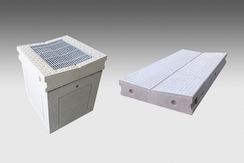 V形桝(RV-102)とV形街渠(RC・V-250)